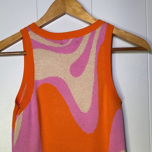 Colorful Abstract Patterned Dress Size Small - Picture 6 of 6